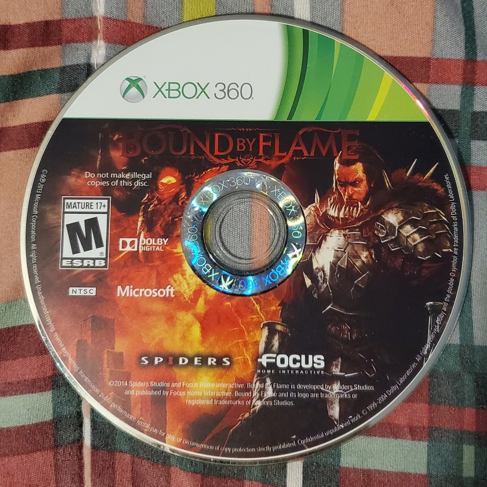 5 for $25 | Xbox 360 Bound By Flame Spiders Focus Home Interactive